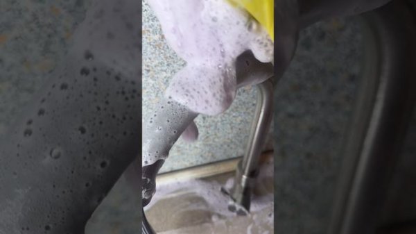 Отмываю раковину каменную мой тг t.me/katusha_asmr