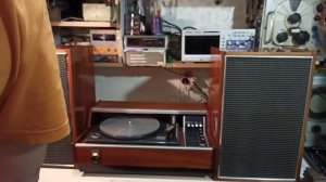 Вега-101 Легендарный советский электрофон. VEGA-101 turntable + amplifier + acoustic