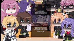 🌊seraph of the end react to yuichiro future as rimuru🌊