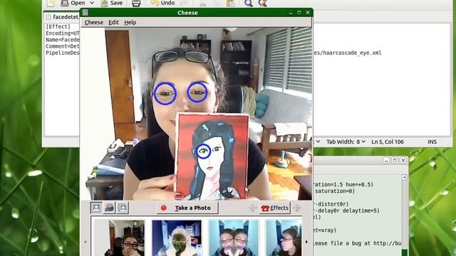 Face detection with Cheese and OpenCV смотреть онлайн
