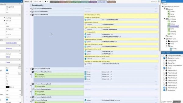 Construct 3 Tutorial : Making a multiplayer card game