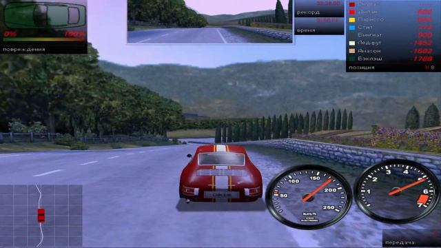 Need for Speed:Porsche Unleashed Прохождение на русском| Часть 4 | Турнир 2000 CC | Без комментарие смотреть онлайн