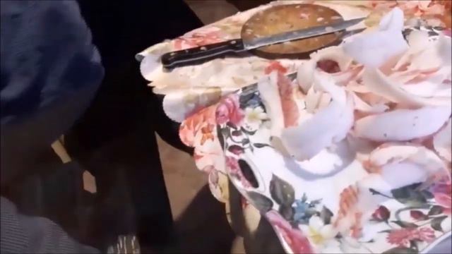 Строганина по якутски для Саши шамана #ЯкутиЯ смотреть онлайн
