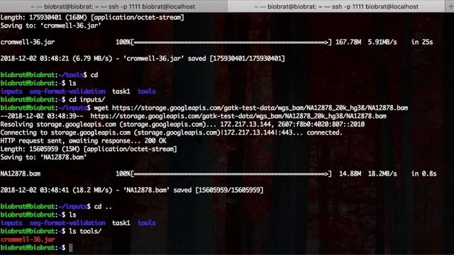 Running a WDL from gatk-workflows git repo смотреть онлайн