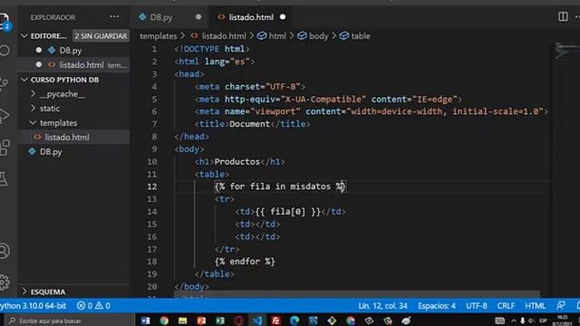 Python, Flask, Jinja, Mysql, HMTL y CSS смотреть онлайн