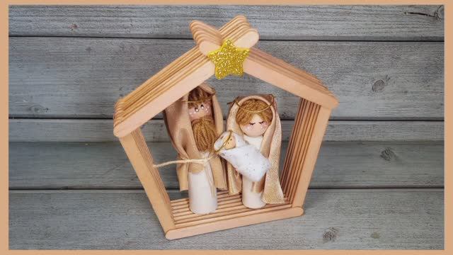 Рождественский вертеп своими руками смотреть онлайн