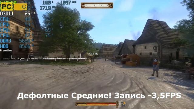 Запуск Kingdom come deliverance на среднем пк i5 3570k, GTX660, 8GB RAM смотреть онлайн