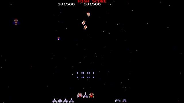 Arcade Longplay [563] Galaga 3 смотреть онлайн