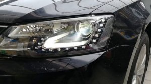 VW Jetta 6 - OEM Адаптивные биксеноновые фары