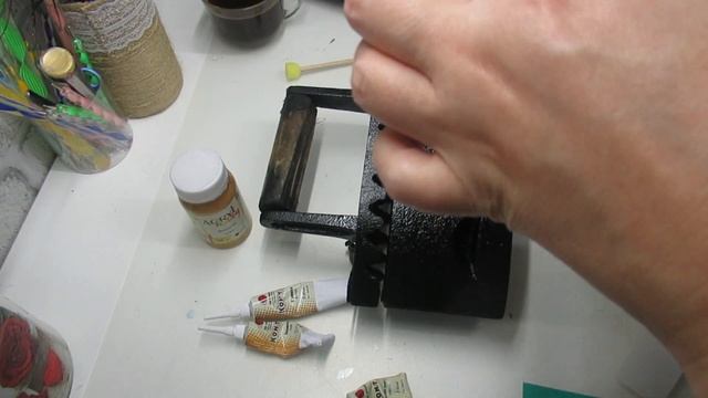 DIY старого утюга! Точечная роспись на утюге! смотреть онлайн
