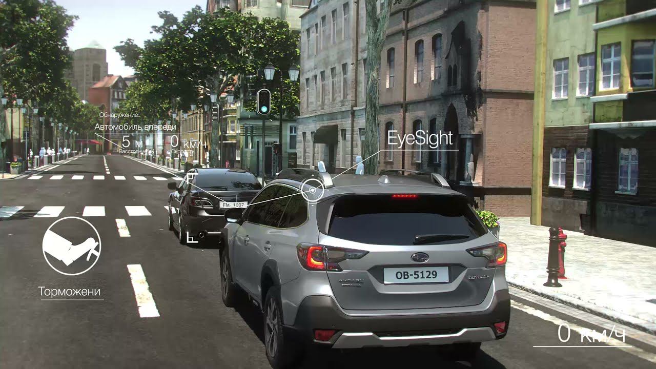 Система предупреждения о начале движения идущего впереди автомобиля смотреть онлайн