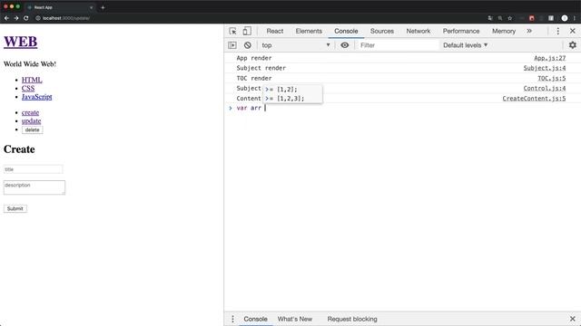 React - 19.6. create 구현 : contents 변경 смотреть онлайн