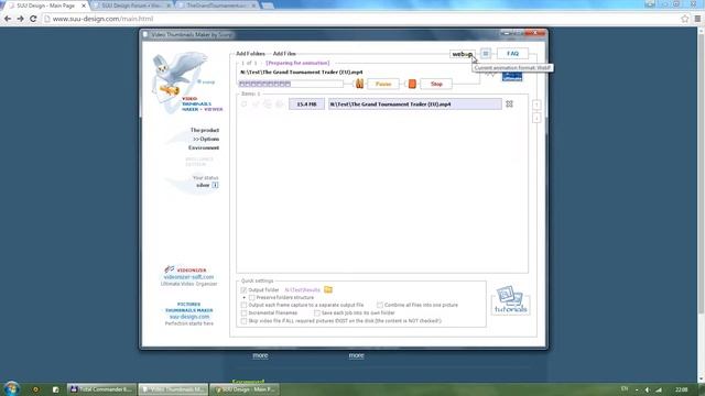 VIDEO THUMBNAILS MAKER: WebP animation смотреть онлайн