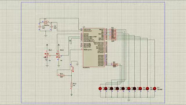 Practica 4: Convertidor analogo digital simulacion en Proteus IPI UAS смотреть онлайн