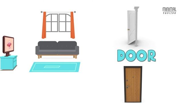 Living Room - Vocabulary | Minimal English