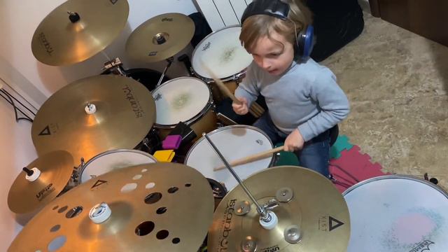 System Of A Down “Toxicity” Drum Cover 5 Years Old 🔥🔥🔥