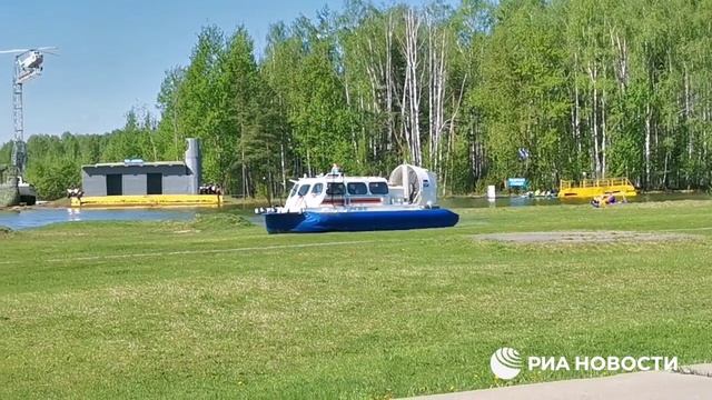 Учения МЧС в подмосковном Ногинске смотреть онлайн