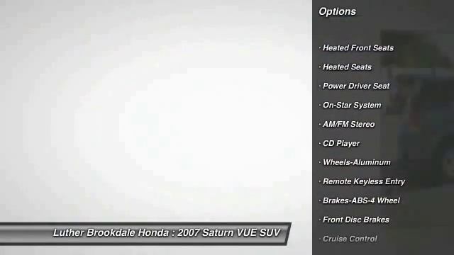 2007 Saturn VUE Brooklyn Center,Maple Grove,Plymouth,Minneapolis R1691A смотреть онлайн