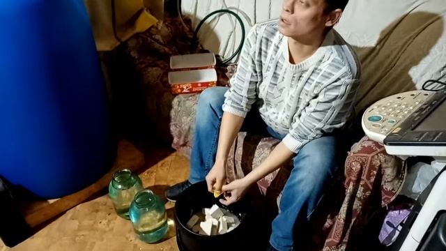 Рецепт сахарной браги на прессованных дрожжах. смотреть онлайн