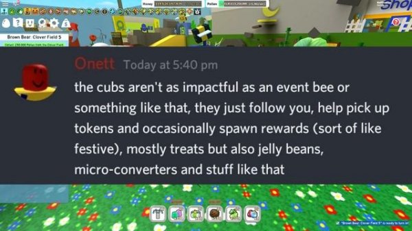 *New* Cub Console CUB BUDDY - Bee Swarm's Bear Helper | Roblox Bee Swarm Simulator