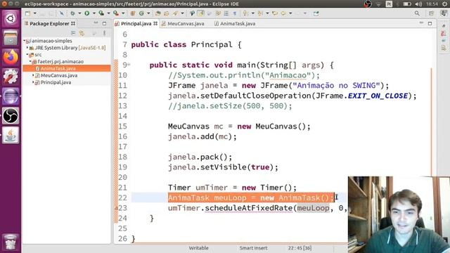 Introdução à animações no Java SWING смотреть онлайн
