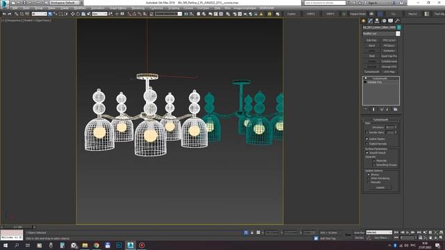 Потолочная люстра Lumion Gillian 4589/5C. 5235/5C. 3ddd