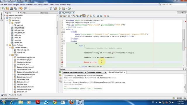 Hql Delete Query | Hibernate Query Language environmental setup | HQL Queries | HQL with Mysql смотреть онлайн
