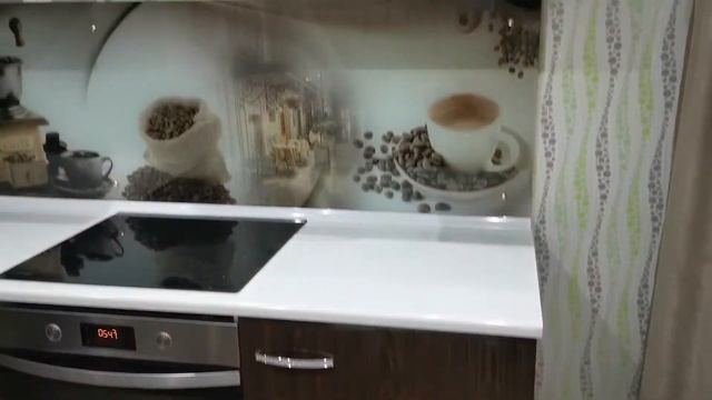 Кухонный фартук- скинали 025. UV фотопечать на стекле 8 мм. смотреть онлайн