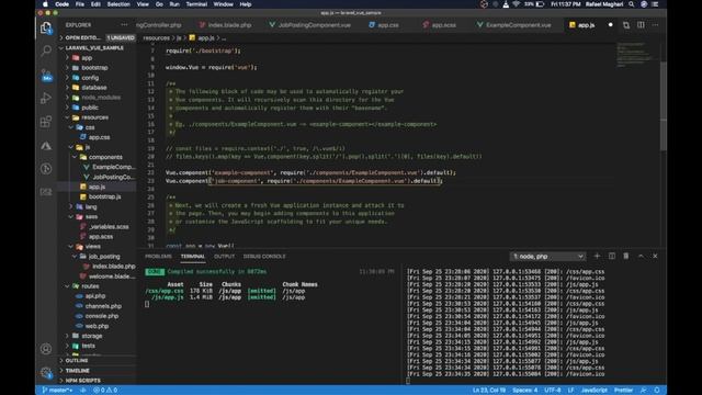Laravel + Vue Tutorial For Beginners Part 1 (Tagalog) смотреть онлайн