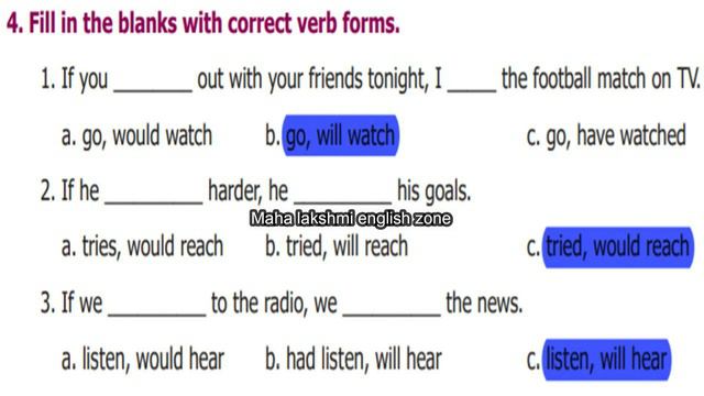 If clause /conditional clause/class 6 to 12/ English Study Material/New TN Books/Explained In Tami смотреть онлайн
