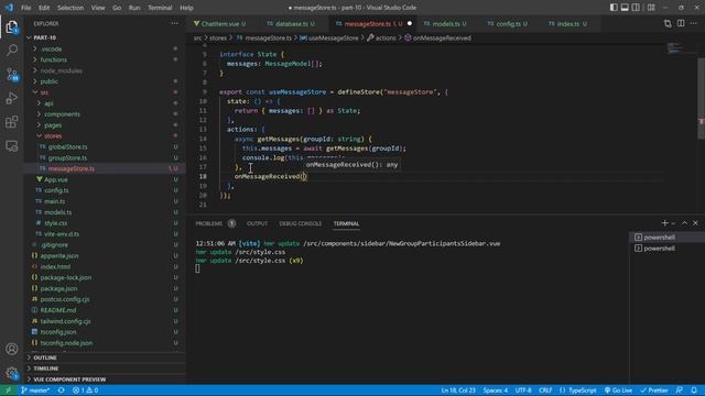 [Part 10] Create a WhatsApp clone with Appwrite and Vue 3 - Sending your first message смотреть онлайн