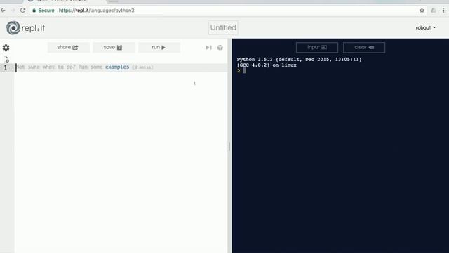 Python Beginner Tutorial 1 - Starting Python in Repl (No installation required) смотреть онлайн