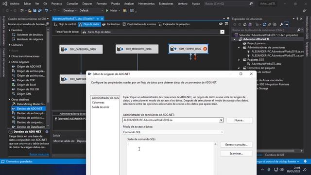 Cómo hacer un proceso ETL con la base de datos AdventureWorks2019 - Business Intelligence смотреть онлайн