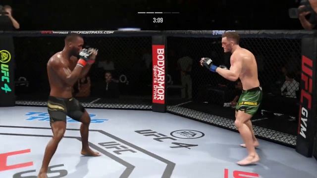 Leon Edwards Vs Jack Della Maddalena FULL FIGHT - UFC 4 AI Simulation