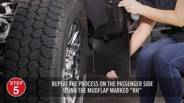 Ford F-250 WeatherTech MudFlaps: Installation смотреть онлайн