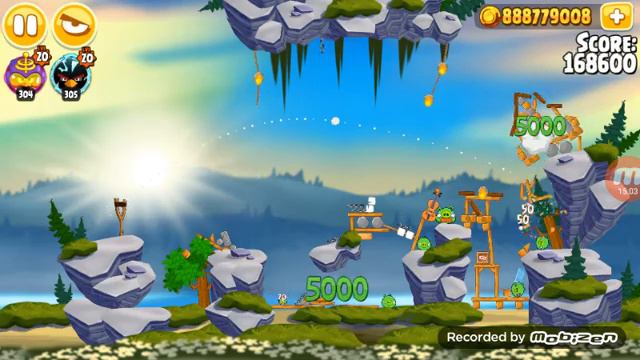 Angry Birds Seasons - Bölüm 78 - Summer Camp Level 1-11 To 1-21 смотреть онлайн