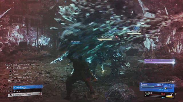 FINAL FANTASY VII REBIRTH - Barret & Red Xiii Vs Mythril Golem смотреть онлайн