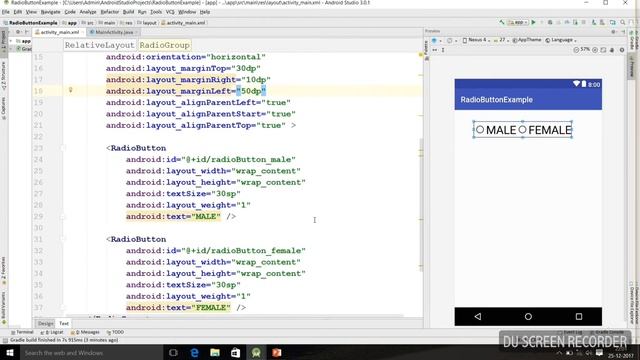 How to use RadioButton in Android Studio смотреть онлайн