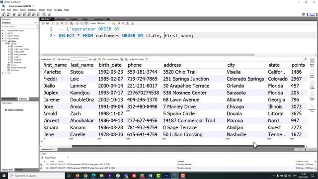 Apprendre MySQL - NULL, NOT NULL & ORDER BY en SQL смотреть онлайн