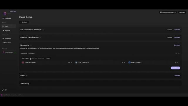 Cere Staking Dashboard - Easy $CERE Staking смотреть онлайн