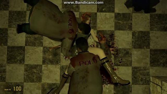 ( Ryona リョナ) Jill Valentine Eaten By Two Zombies (Gmod)