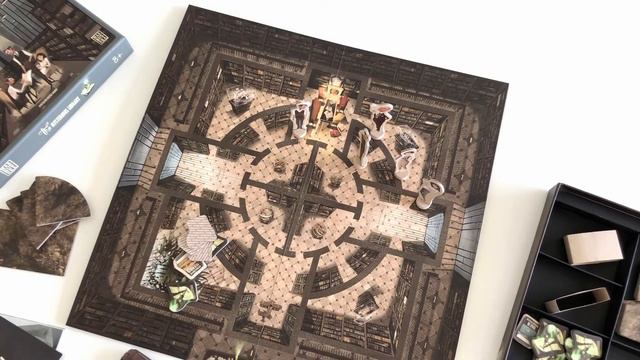 Board game "The Mysterious Library" смотреть онлайн