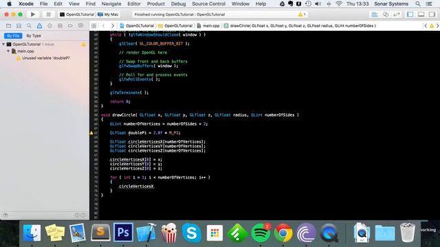 OpenGL Tutorial 12 - Drawing A Circle Using A Triangle Fan смотреть онлайн