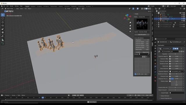 Horde - a New CROWD SIMULATION Add-On for Blender! смотреть онлайн