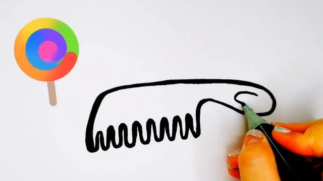 как нарисовать расчёску для детей.How to draw a comb. Coloring book for children.#TobiArt# смотреть онлайн