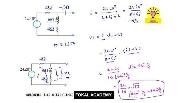 Maximum Power Transfer Theorem Solved Problem || How to Find Maximum Power And Load Impedance смотреть онлайн
