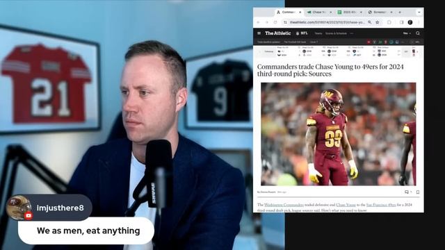 Instant Chase Young reaction: 49ers make another WILD splash смотреть онлайн