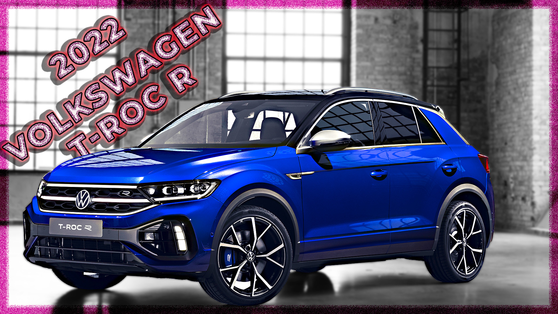 New 2022 Volkswagen T-Roc R!!! смотреть онлайн