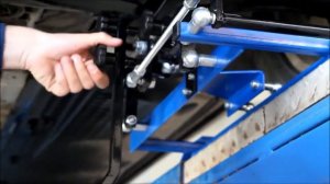 Стенд для диагностики люфтов подвески автомобиля.Люфтдетектор