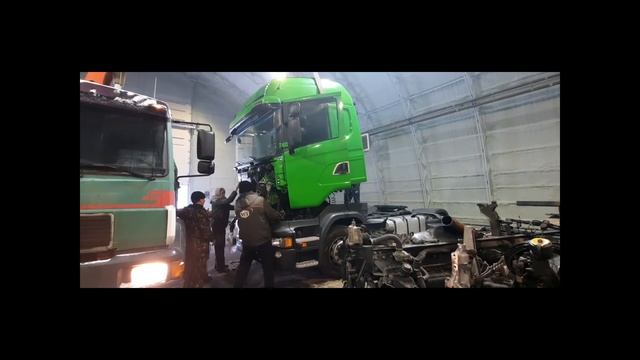 Сборка Scania R500 в компании WorkTruck